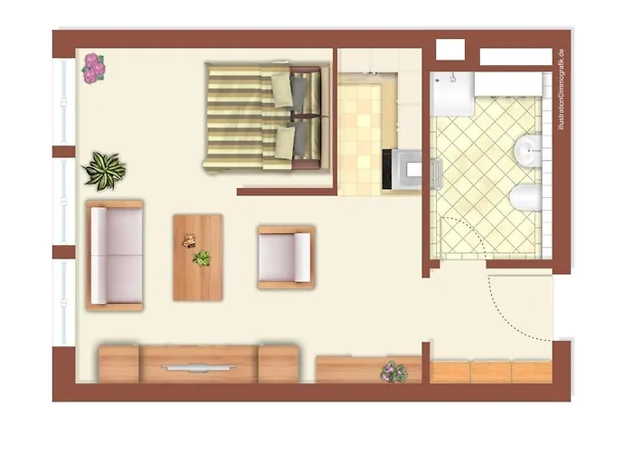 Apartmán Seaside, Direkt An Der Promenade Rostock